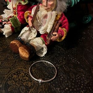 Sterling All Silver Cape Cod Ball Bracelet